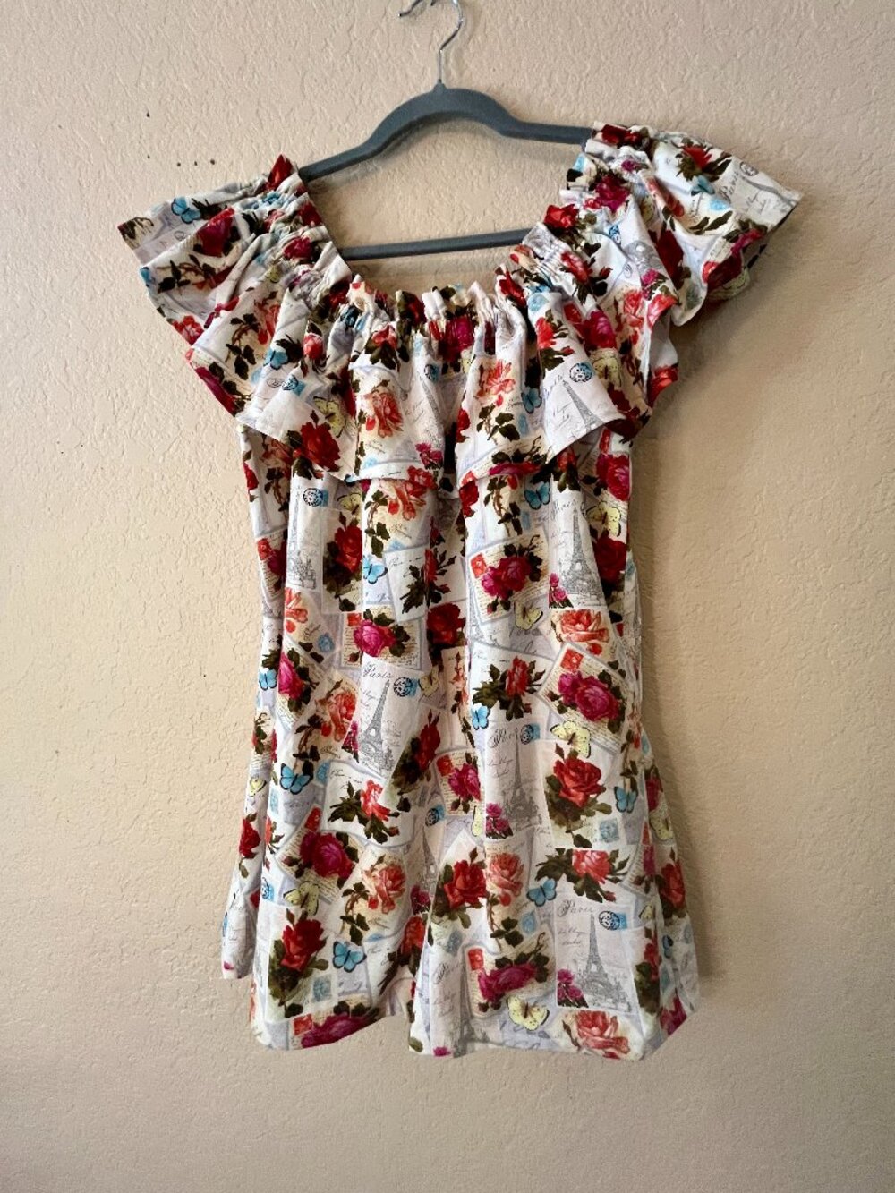 Women's Summer Flower Blouse